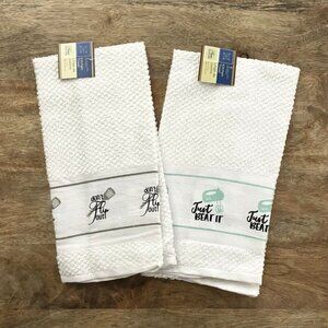 5/$20 NEW 2Pk Flipper & Hand Mixer Kitchen Towels